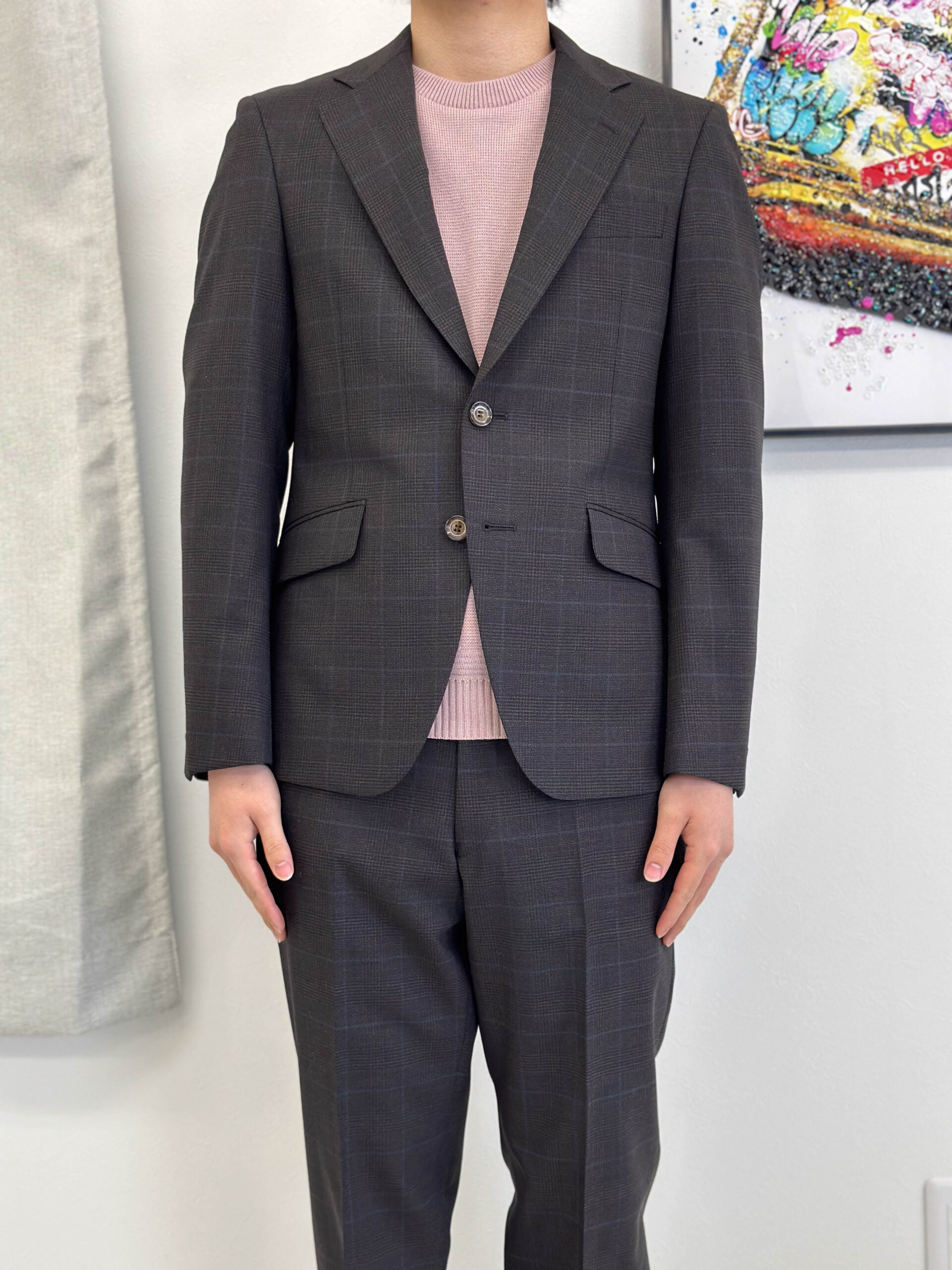 ラクロス体型のスーツ｜肩と前腕で失敗しない6つの採寸